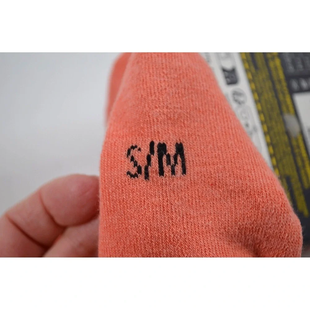 1‎ Pair Dr. Martens Airwar Womens S/M (3-8)  Coral Pink Socks Cotton Blend